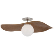 Visual Comfort Signature - WS 4040PN-NO - LED Semi-Flush Mount - Mahalo - Polished Nickel