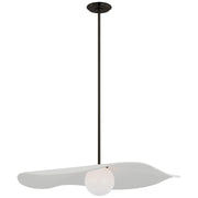 Visual Comfort Signature - WS 5040BZ-WHT - LED Pendant - Mahalo - Bronze