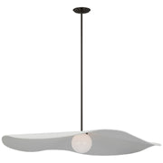 Visual Comfort Signature - WS 5042BZ-WHT - LED Pendant - Mahalo - Bronze