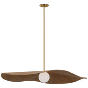 Visual Comfort Signature - WS 5042HAB-NO - LED Pendant - Mahalo - Hand-Rubbed Antique Brass