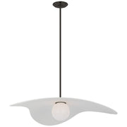 Visual Comfort Signature - WS 5048BZ-WHT - LED Pendant - Mahalo - Bronze