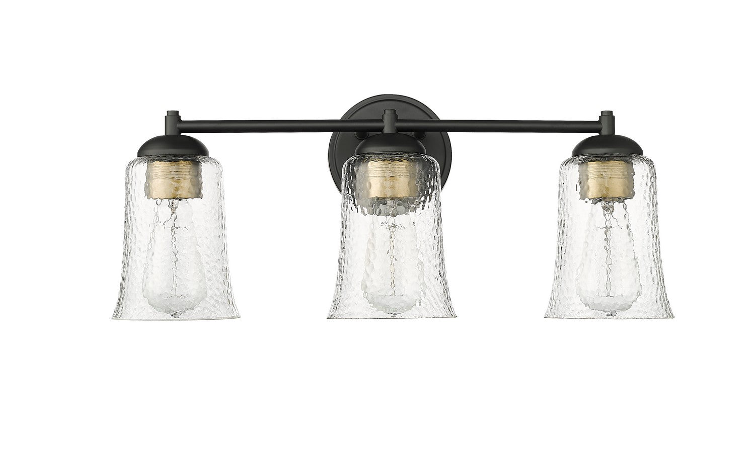 Millennium - 10103-MB - Three Light Vanity - Abilene - Matte Black