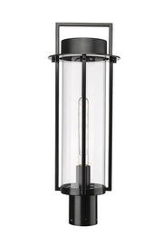 Millennium - 10531-PBK - One Light Outdoor Post Lantern - Russell - Powder Coated Black