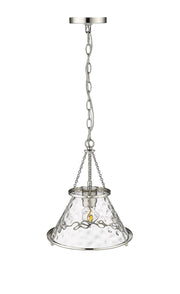 Millennium - 13501-PN - One Light Pendant - Javis - Polished Nickel