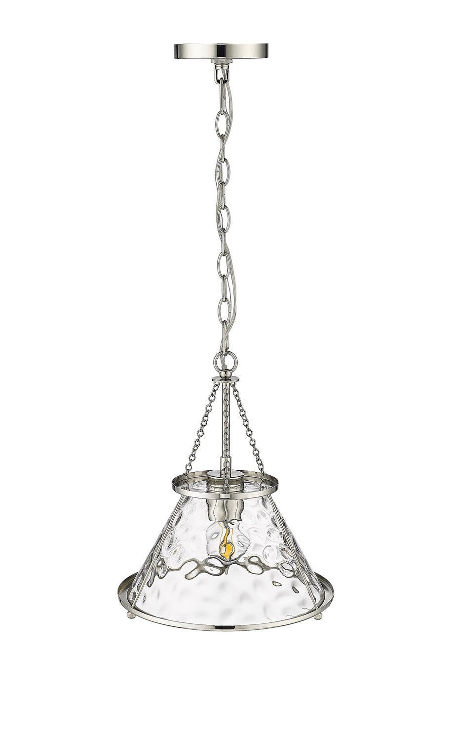 Millennium - 13501-PN - One Light Pendant - Javis - Polished Nickel