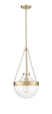 Millennium - 20101-MG - One Light Pendant - Clarra - Modern Gold