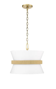 Millennium - 20503-VB - Three Light Pendant - Kimbry - Vintage Brass