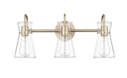 Millennium - 21003-MG - Three Light Vanity - Camellia - Modern Gold