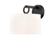 Millennium - 211001-MB - One Light Wall Sconce - Braxstan - Matte Black