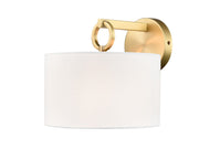 Millennium - 211001-VB - One Light Wall Sconce - Braxstan - Vintage Brass