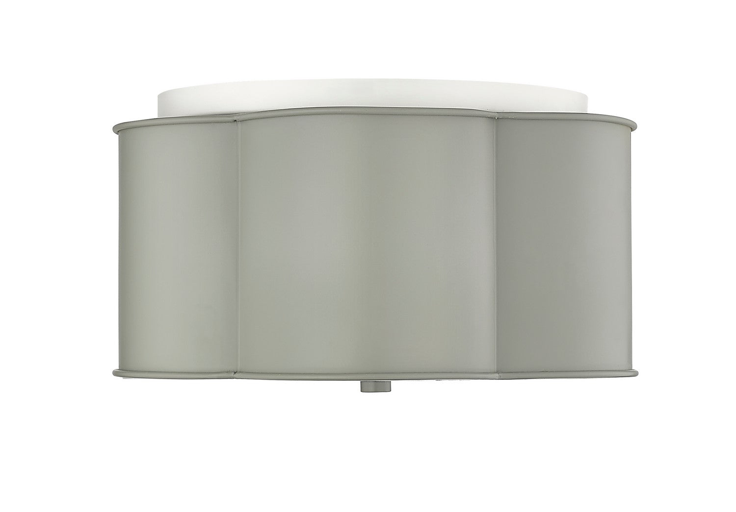 Millennium - 21203-CG - Three Light Flushmount - Cement Gray