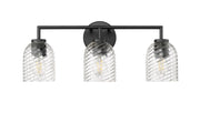 Millennium - 22203-MB - Three Light Vanity - Catania - Matte Black