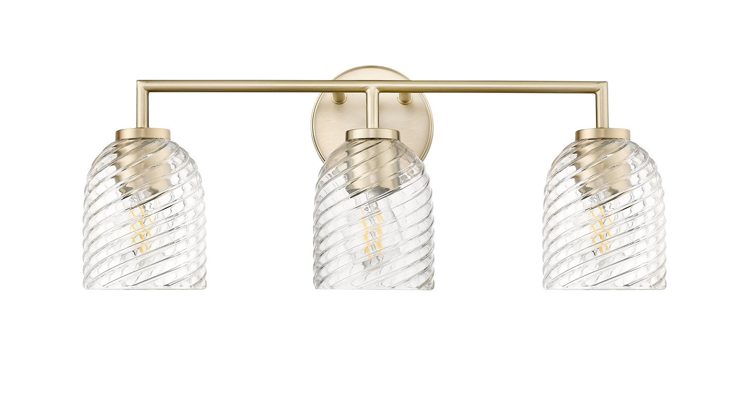 Millennium - 22203-MG - Three Light Vanity - Catania - Modern Gold