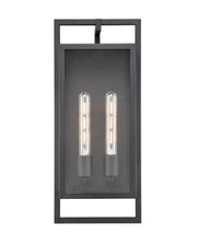 Millennium - 270102-TBK - Two Light Outdoor Wall Sconce - Agatha - Textured Black