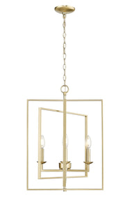 Millennium - 3231-MG - Four Light Pendant - Nellis - Modern Gold