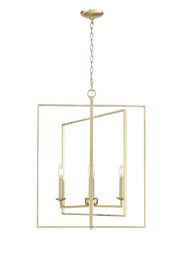 Millennium - 3232-MG - Four Light Pendant - Nellis - Modern Gold