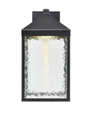 Millennium - 72201-PBK - LED Outdoor Wall Sconce - Aaron - Powder Coated Black