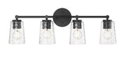 Millennium - 9234-MB - Four Light Vanity - Ashli - Matte Black
