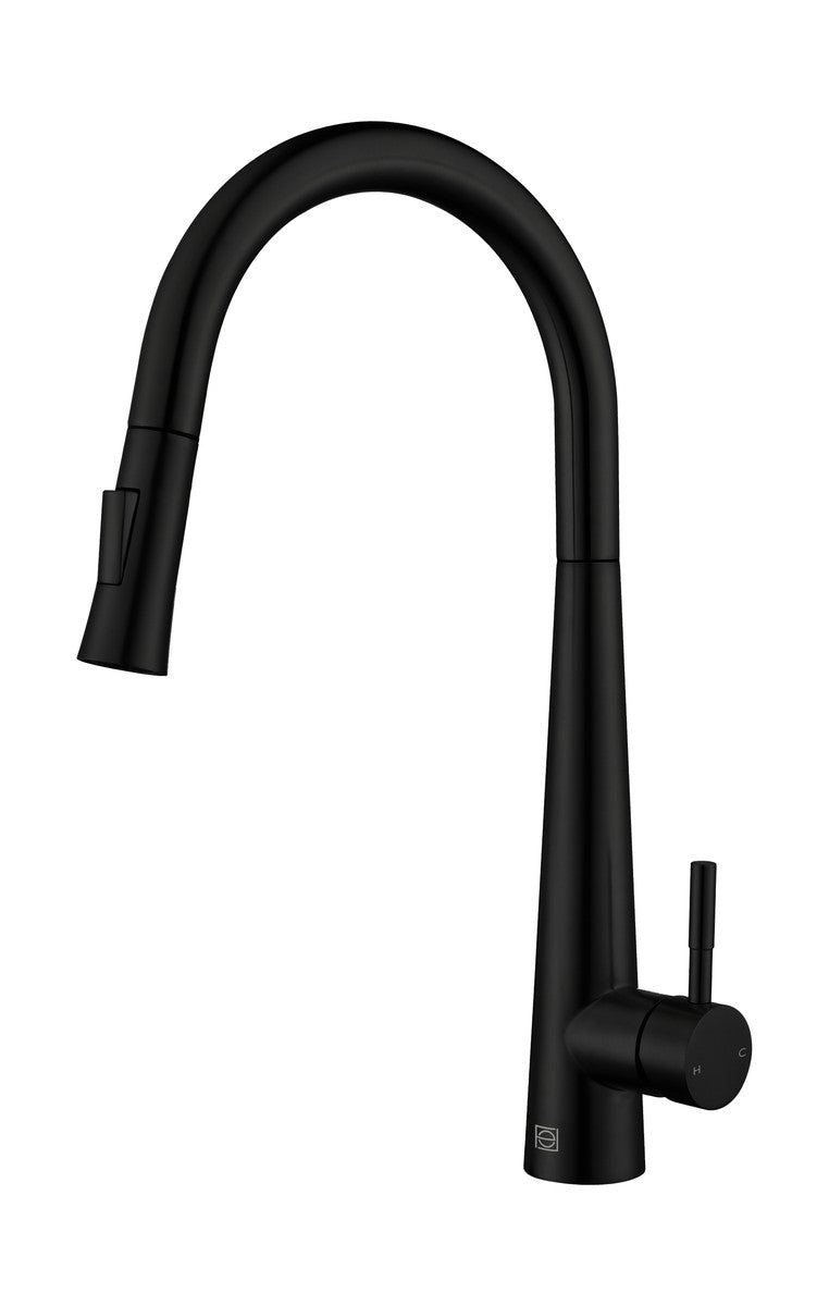 Elegant Lighting - FAK-301MBK - Kitchen Faucet - Lucas - Matte Black