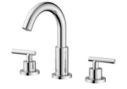 Elegant Lighting - FAV-1009PCH - Double Handle Bathroom Faucet - Leah - Chrome