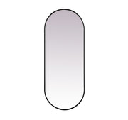 Elegant Lighting - MR2A2460BLK - Mirror - Asha - Black