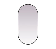 Elegant Lighting - MR2A3060BLK - Mirror - Asha - Black