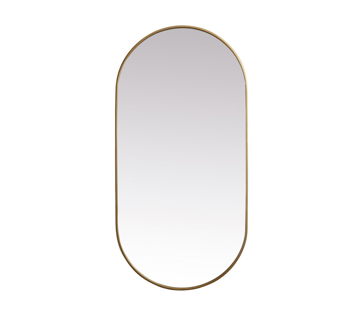 Elegant Lighting - MR2A3060BRS - Mirror - Asha - Brass