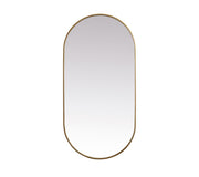 Elegant Lighting - MR2A3060BRS - Mirror - Asha - Brass