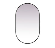 Elegant Lighting - MR2A3660BLK - Mirror - Asha - Black