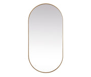 Elegant Lighting - MR2A3672BRS - Mirror - Asha - Brass