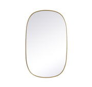 Elegant Lighting - MR2B3048BRS - Mirror - Brynn - Brass