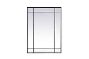 Elegant Lighting - MR3A3040BLK - Mirror - Viola - Black