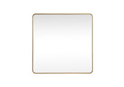 Elegant Lighting - MR804848BR - Mirror - Evermore - Brass
