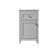 Elegant Lighting - SC011830GR - Bathroom Storage Freestanding Cabinet - Adian - Grey