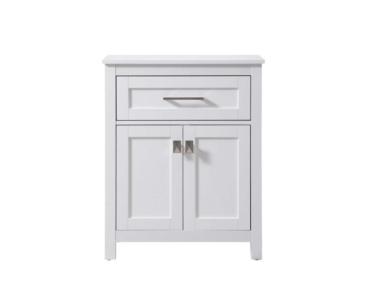 Elegant Lighting - SC012430WH - Bathroom Storage Freestanding Cabinet - Adian - White