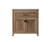 Elegant Lighting - SC013030NT - Bathroom Storage Freestanding Cabinet - Adian - Natural Oak