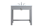 Elegant Lighting - VF14836GR - Bathroom Vanity - Hudson - Grey