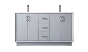 Elegant Lighting - VF19660DGR - Double Bathroom Vanity - Hayes - Grey