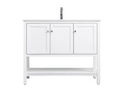 Elegant Lighting - VF22242WH - SIngle Bathroom Vanity - Heath - White