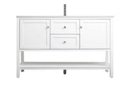 Elegant Lighting - VF22254WH - SIngle Bathroom Vanity - Heath - White