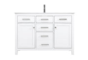 Elegant Lighting - VF23348WH - SIngle Bathroom Vanity - Lewis - White