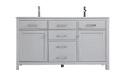 Elegant Lighting - VF23360DGR - Double Bathroom Vanity - Lewis - Grey