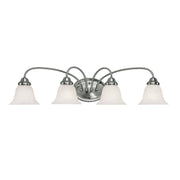 Millennium - 414-SN - Four Light Vanity - Satin Nickel