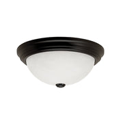 Millennium - 561-FTB - Two Light Flushmount - Fine Tex Black