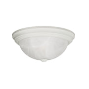 Millennium - 561-WH - Two Light Flushmount - Textured White