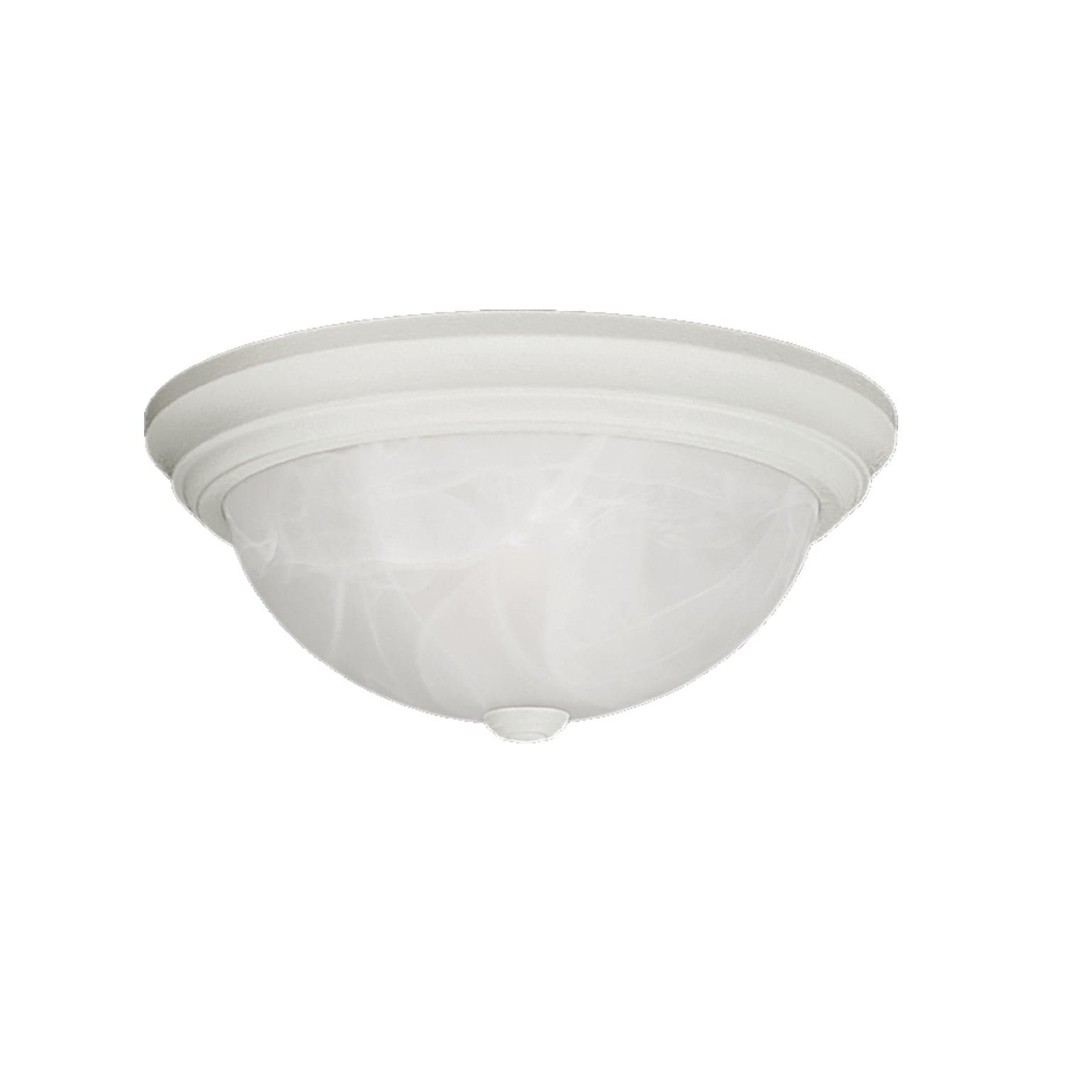 Millennium - 563-WH - Two Light Flushmount - Textured White