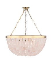 Metropolitan - N9633 - Eight Light Pendant - Flotsam - Brass