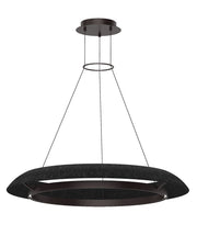 Visual Comfort Modern - SLCH55827WBKBZ - LED Chandelier - Noa - Bronze