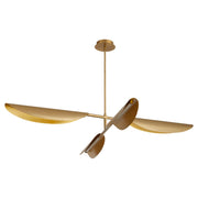Quorum - 3-407-40 - LED Chandelier - Pivot - Aged Brass