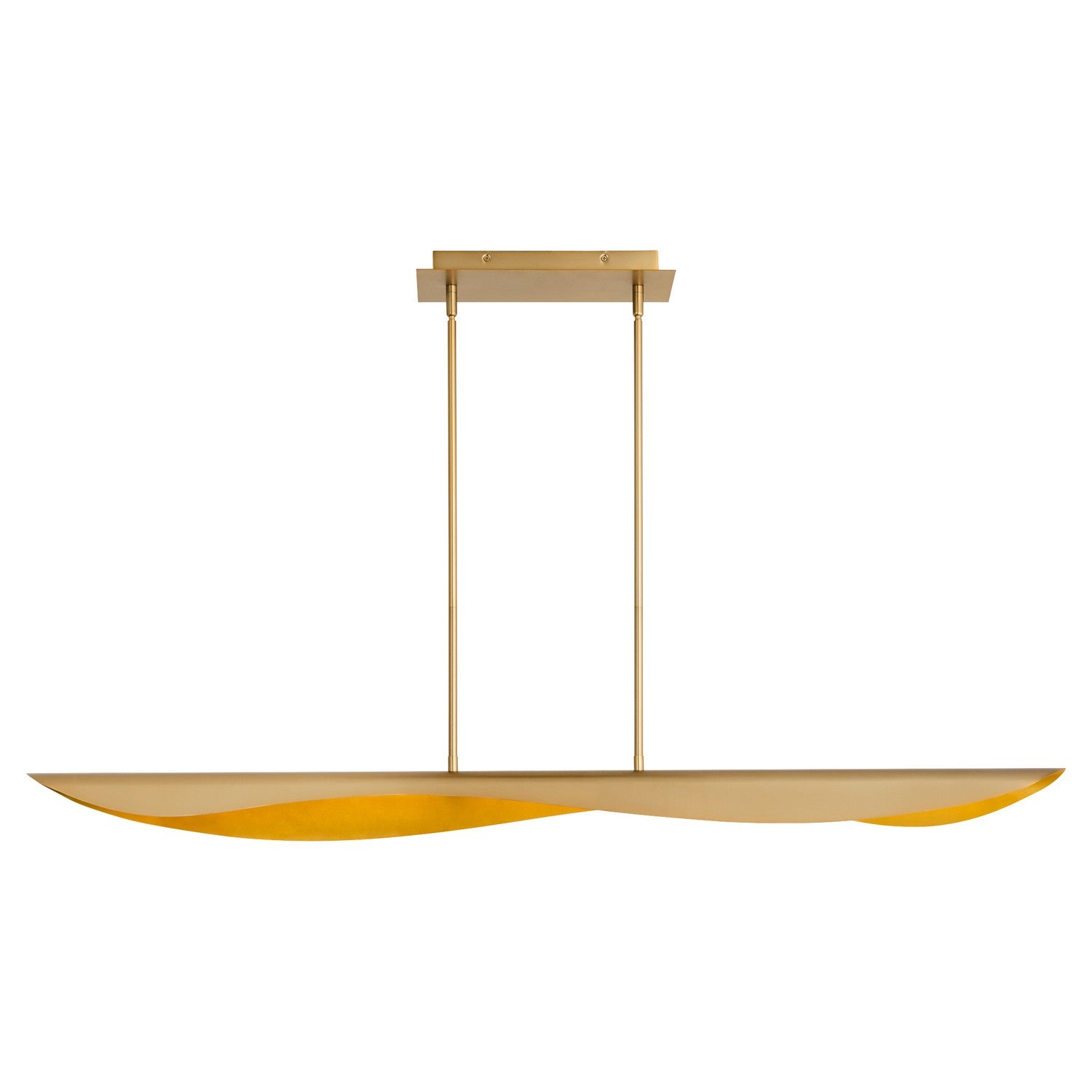 Quorum - 3-408-40 - LED Chandelier - Pivot - Aged Brass